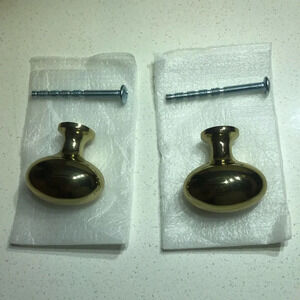 🔥4/$20 Pair of gold knobs